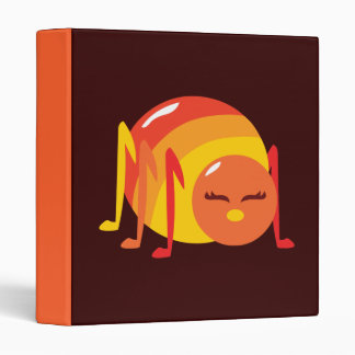 Striped Bug 3 Ring Binder
