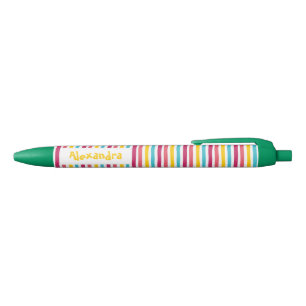Striped Candy! Fun Colorful Cute Pen