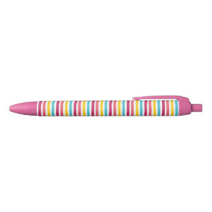 Striped Candy! Happy Fun Colorful Pen