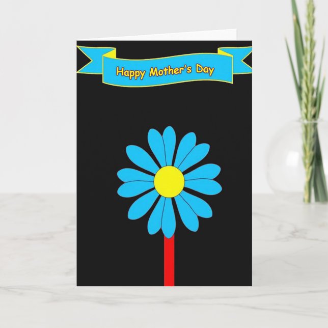 Striped Celebration Greeting Card (Front)