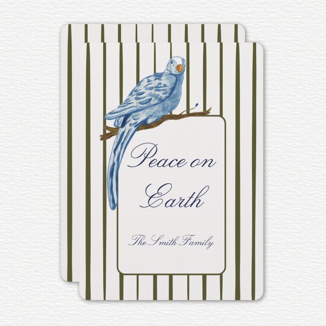 Striped Christmas Card (Creator Uploaded)