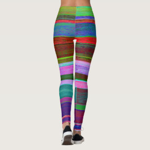 Striped Colorful Leggings