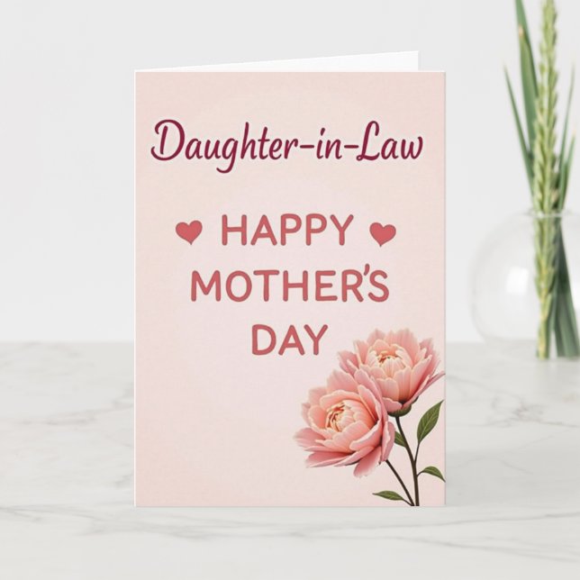 Striped Congrats Warm Wishes Card (Front)