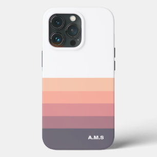 Striped Coral Gradient Pattern Case-Mate iPhone iPhone 13 Pro Case