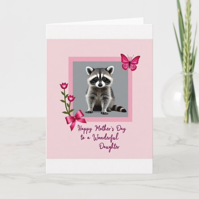 Striped Creature Mothers Card (Front)