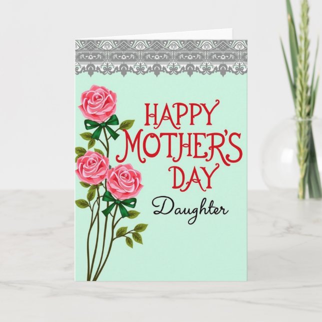 Striped Daughters Affection Card (Front)