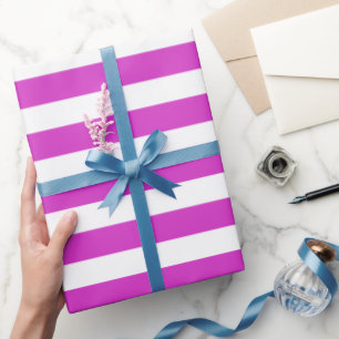 Striped Disco Color Wrapping Paper