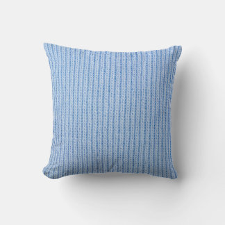 Striped fabric texture, real cloth. throw pillow