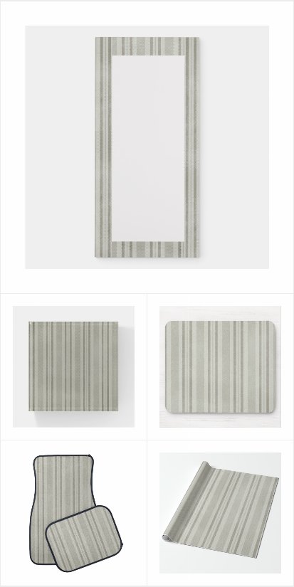 Striped Faux Linen Pattern