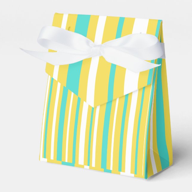 Striped Favor Boxes (Front Side)