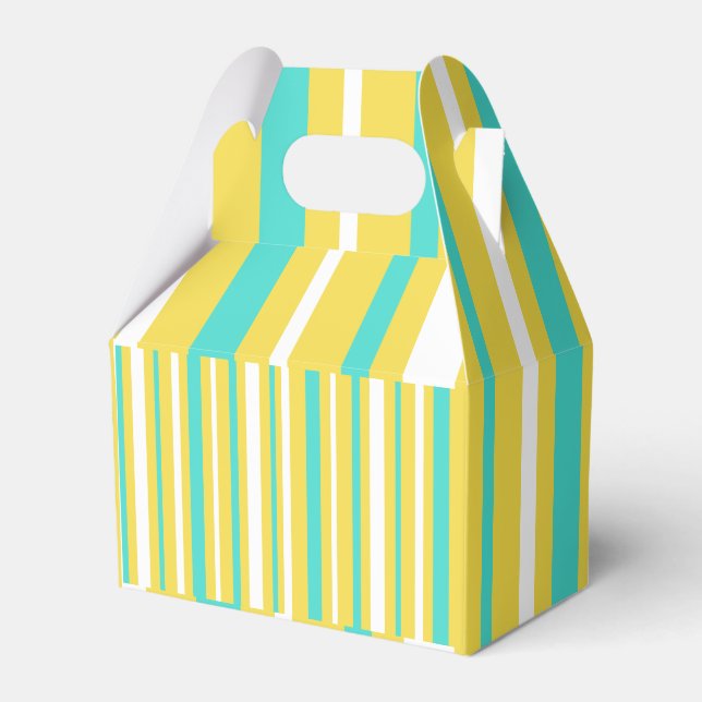 Striped Favor Boxes (Front Side)