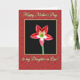 Striped Flower Daughter Card
