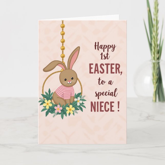 Striped Friend Celebration Card (Front)