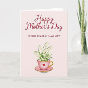 Striped Gentle Wishes Card