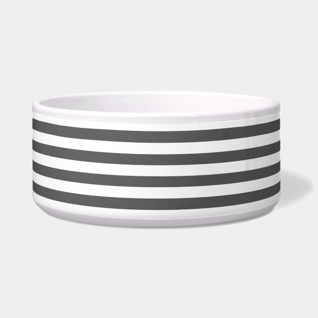 Striped Granite Grey Bowl (Front)
