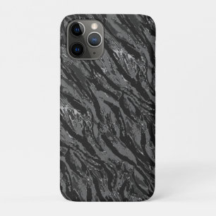 Striped Gray Camo iPhone 11 Pro Case