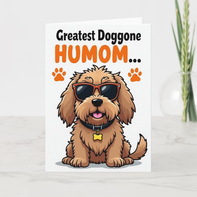 Striped Greatest Humom Card (Front)