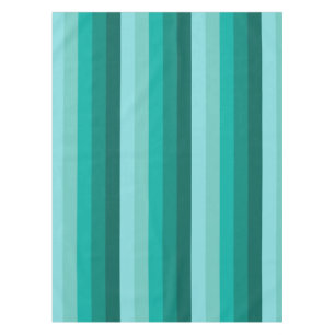 Striped Green Colors Tablecloth