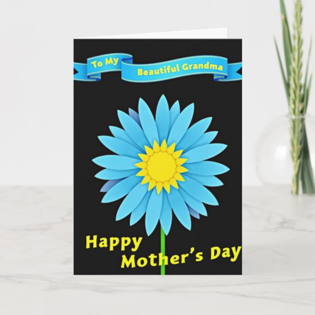 Striped Heartfelt Banner Card (Front)