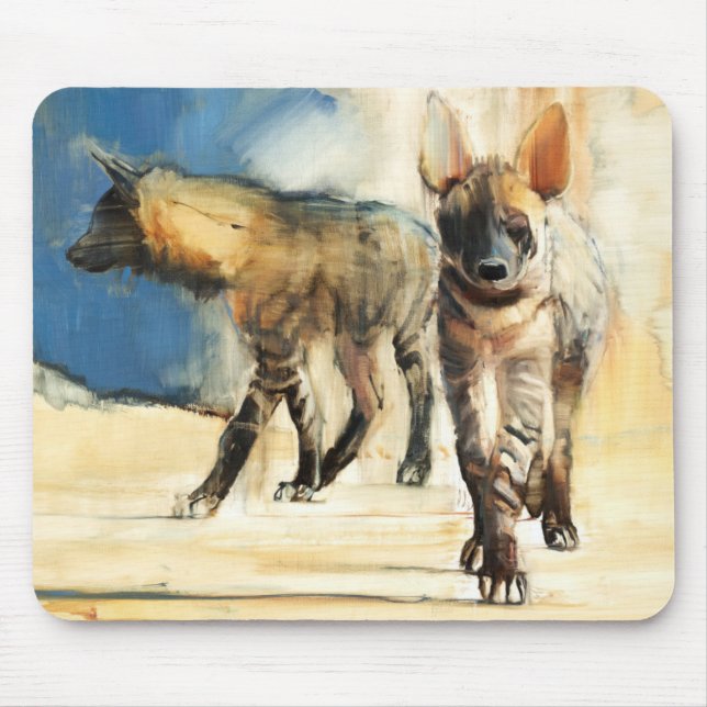 Striped Hyaenas 2010 Mouse Pad (Front)