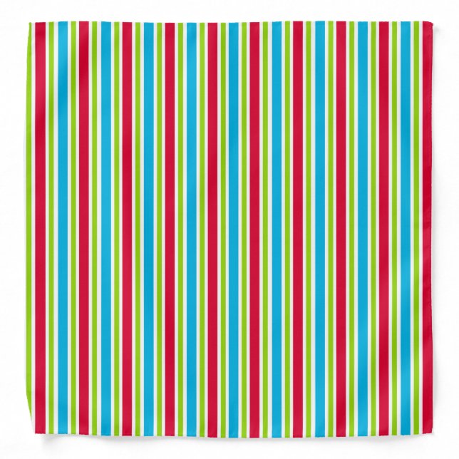 Striped In Color Bandana (Front)
