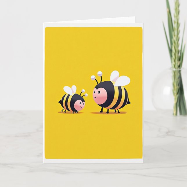 Striped Insect Mother Card (Front)