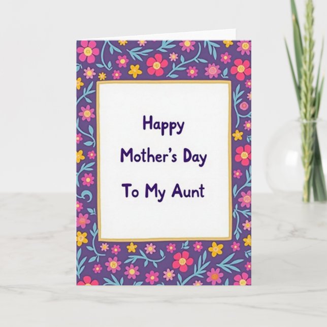 Striped Joyful Celebration Card (Front)