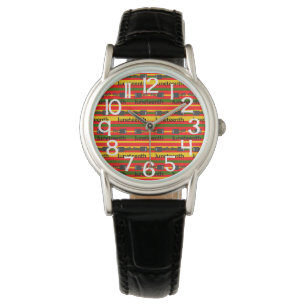 Striped Juneteenth Watch