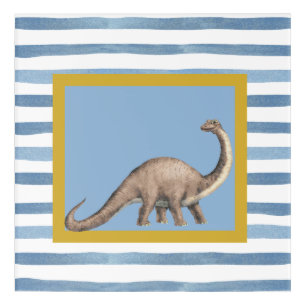 Striped Jurassic Stroll Acrylic Print
