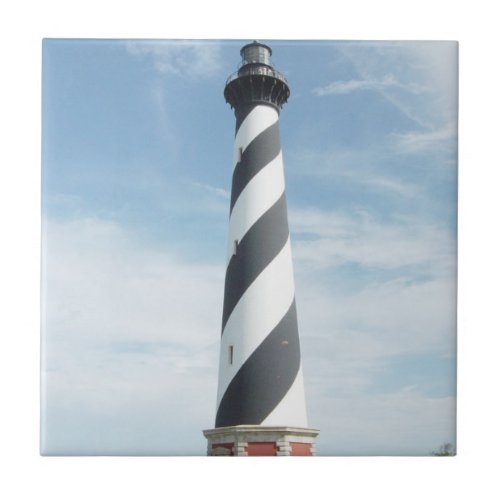 Striped Lighthouse Tile