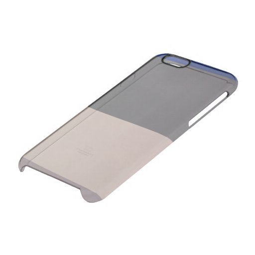 striped lines clear iPhone 6/6S case