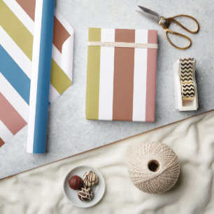 Striped Lines Wrapping Paper