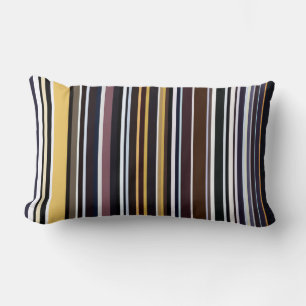 Striped Lumbar Pillow