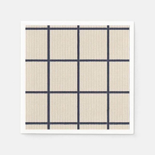 striped napkin (Front)