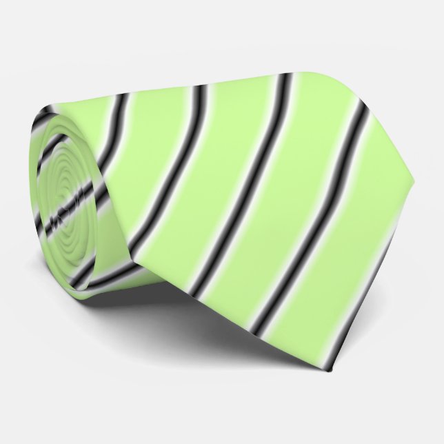Striped Neck Tie (Rolled)
