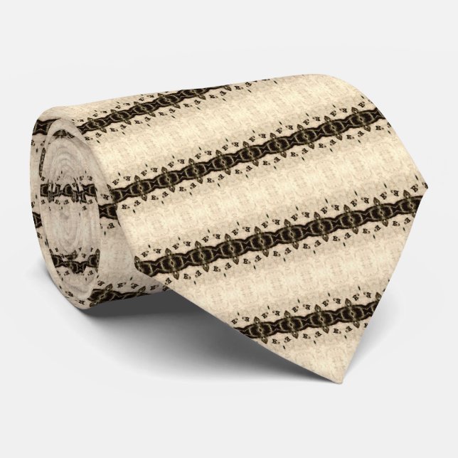 Striped Neck Tie (Rolled)