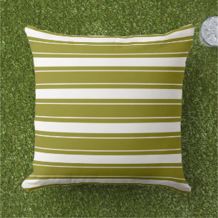 Striped Outdoor Pillow