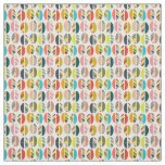 Striped Oval Halves  Fabric