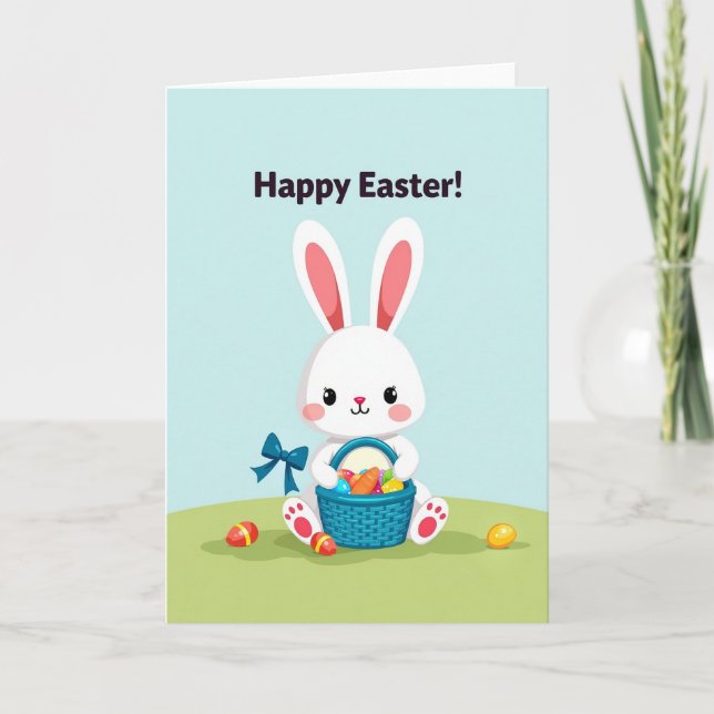 Striped Ovoid Celebration Card (Front)