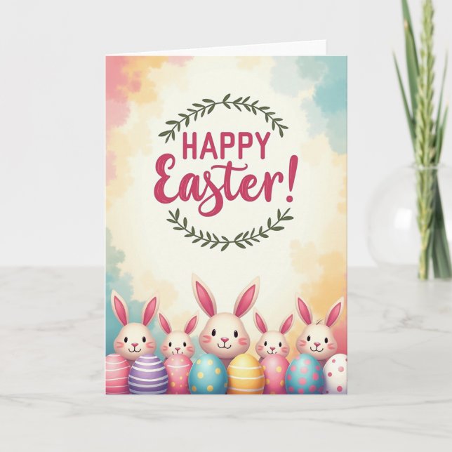 Striped Ovum Spring Card (Front)