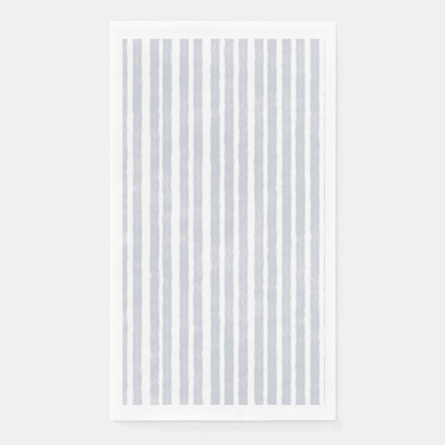 Striped  paper guest towels (Front)