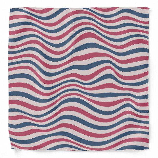 Striped pattern 2 bandana (Front)