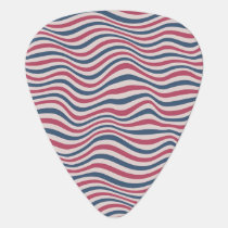 Striped pattern 2 guitar pick