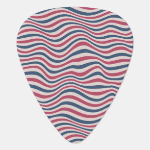 Striped pattern 2 guitar pick