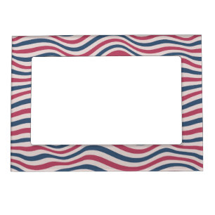 Striped pattern 2 magnetic frame