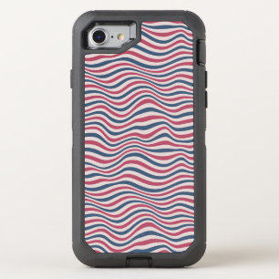 Striped pattern 2 OtterBox defender iPhone SE/8/7 case
