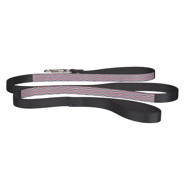 Striped pattern 2 pet leash (Full)