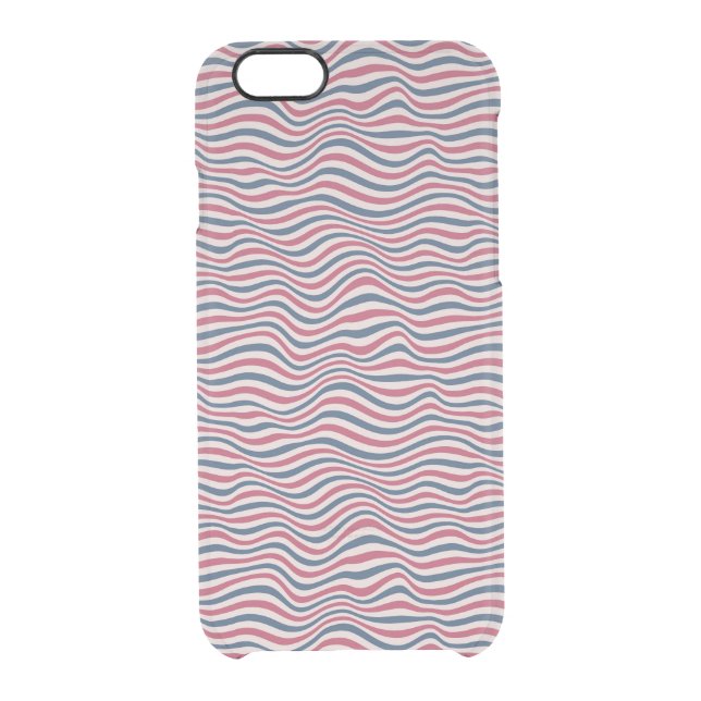Striped pattern 2 uncommon iPhone case (Back)