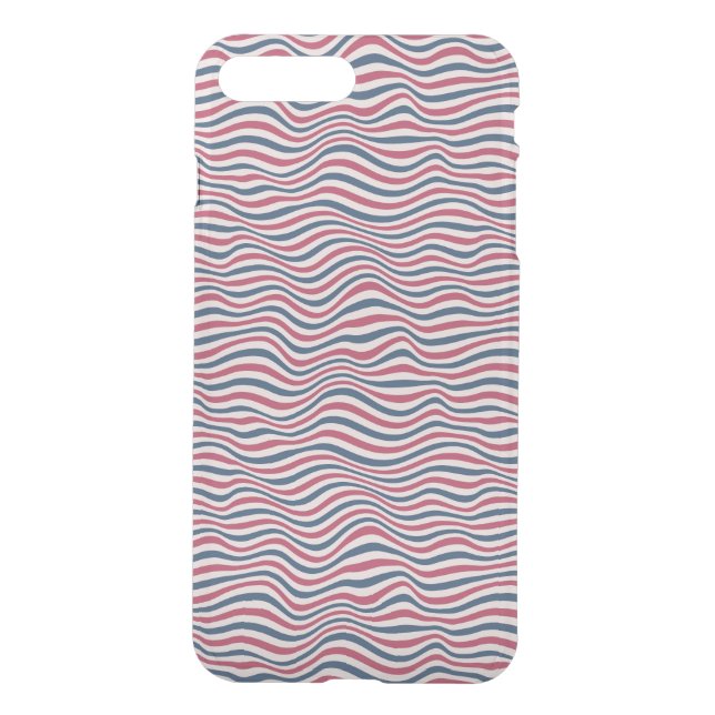 Striped pattern 2 uncommon iPhone case (Back)