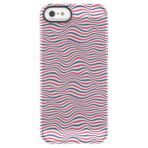 Striped pattern 2 permafrost iPhone SE/5/5s case